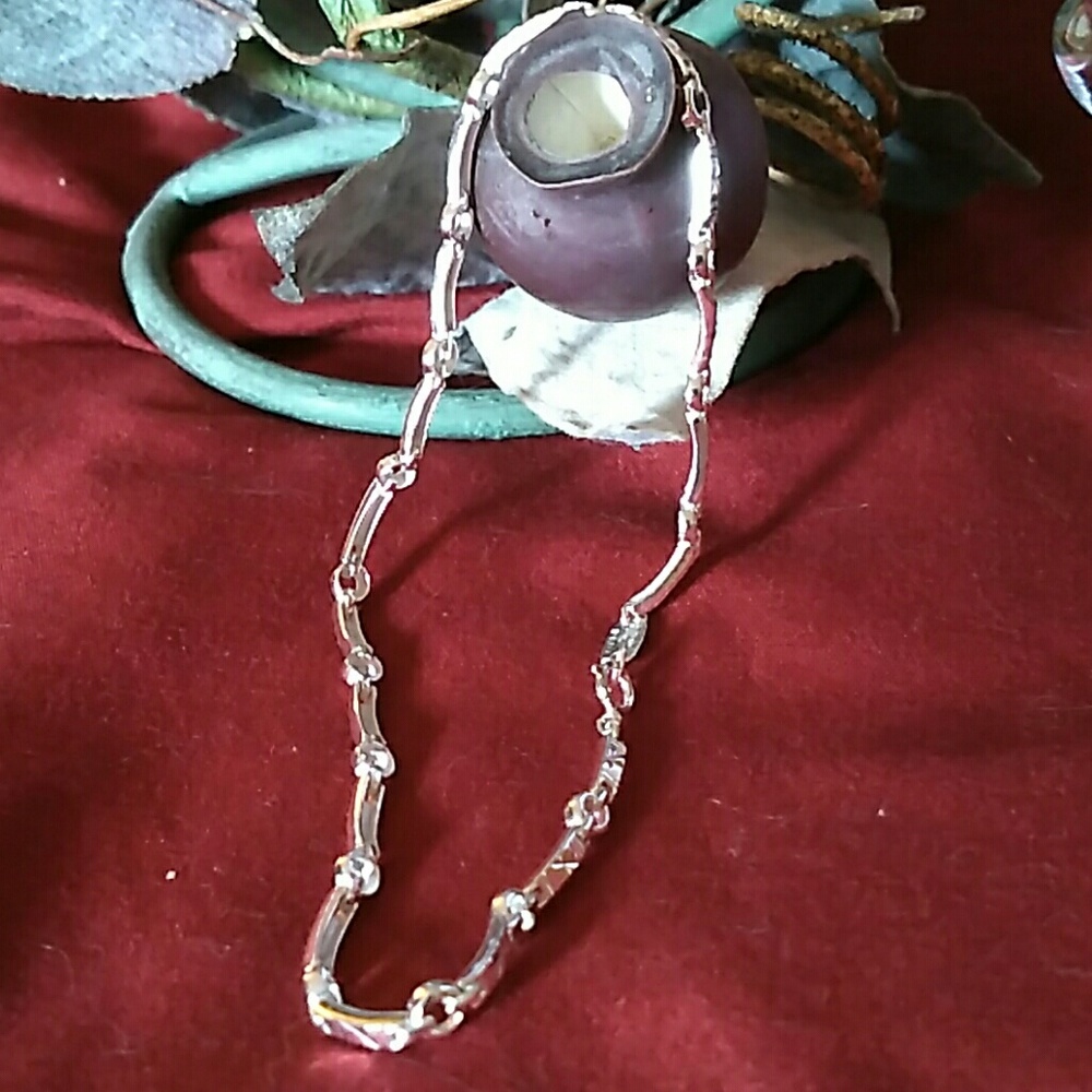 925 sterling silver silver anklet